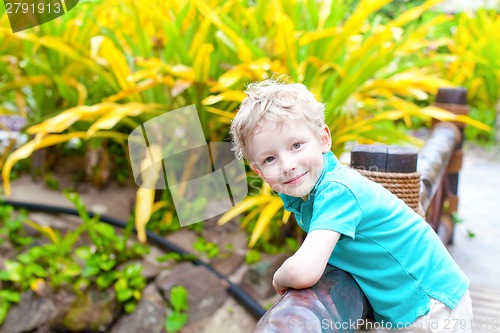 Image of boy at vacation