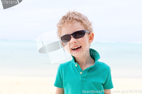 Image of boy at vacation