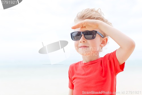 Image of boy at vacation