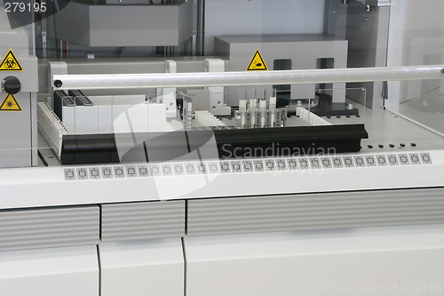 Image of biochemistry laboratory equipment