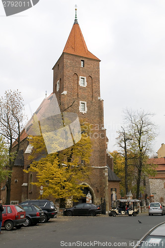 Image of editorial Krakow Poland Church of the Holy Cross (Kosciol Swiete