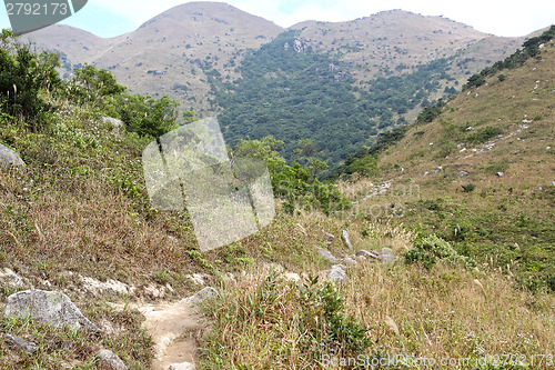 Image of Stone path in the mountains