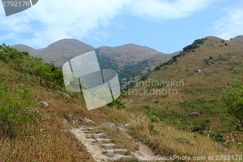 Image of Stone path in the mountains