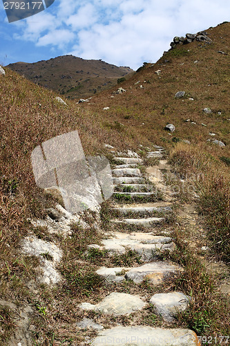 Image of Stone path in the mountains