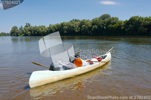 Image of Canoe on the River