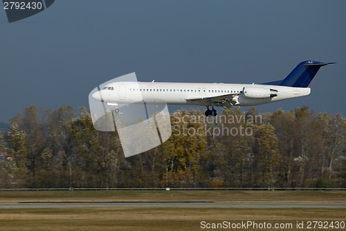 Image of Plane landing