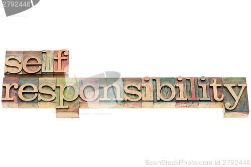 Image of selfresponsibility word 