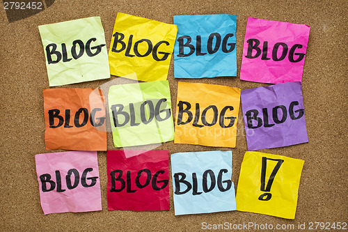 Image of you have to blog reminder