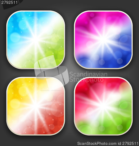 Image of Abstract backgrounds with for the app icons