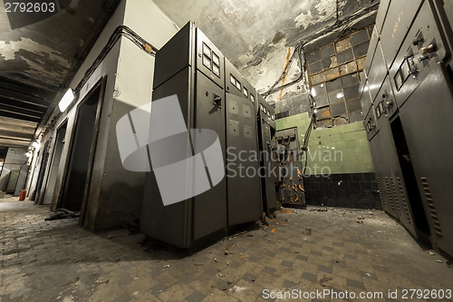 Image of Control room of a power plant