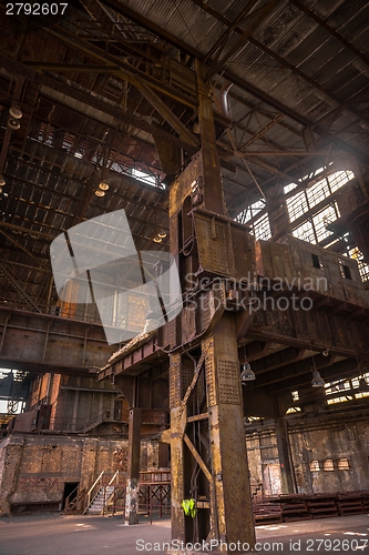 Image of Large industrial hall under construction