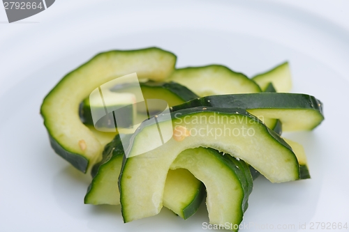 Image of cucumber closeup