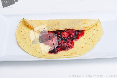 Image of fruit pancake