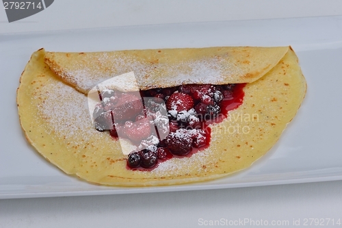 Image of fruit pancake