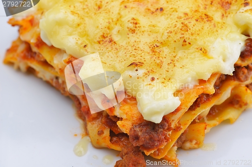 Image of lasagne