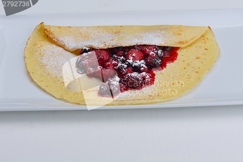 Image of fruit pancake