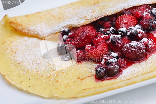 Image of fruit pancake