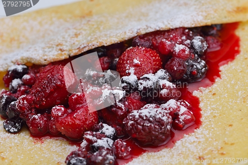 Image of fruit pancake