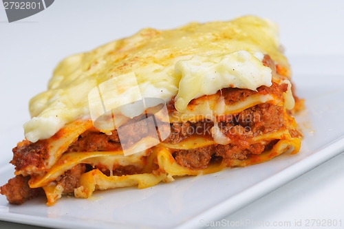 Image of lasagne