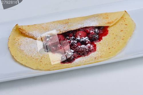 Image of fruit pancake