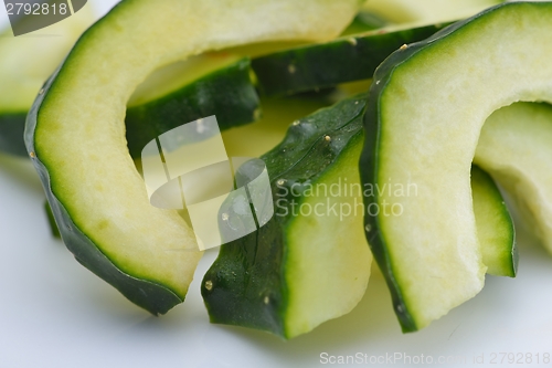 Image of cucumber closeup