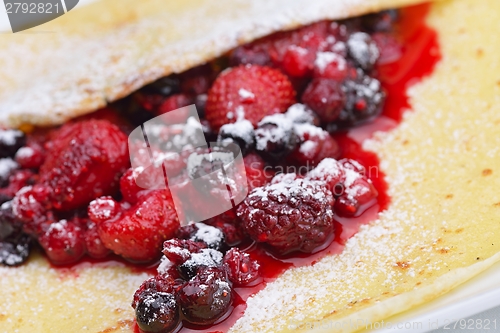 Image of fruit pancake