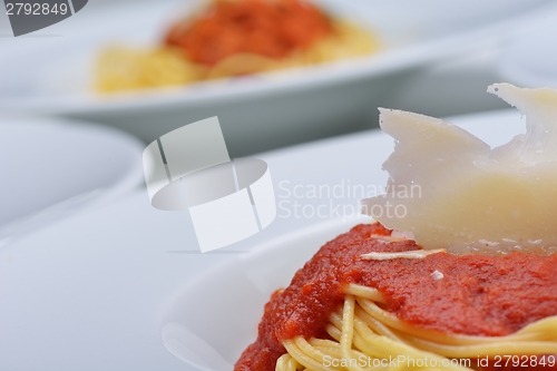 Image of Italian spaghetti