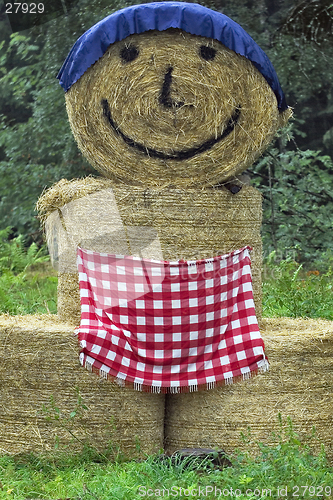 Image of Straw statue
