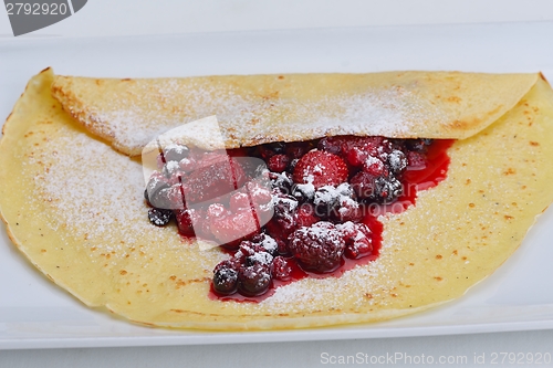 Image of fruit pancake