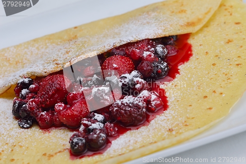 Image of fruit pancake