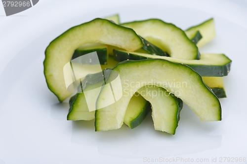 Image of cucumber closeup