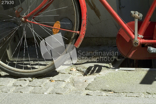 Image of Red bike