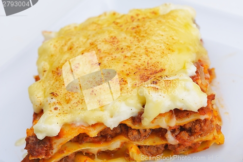 Image of lasagne