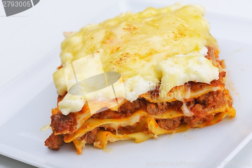 Image of lasagne