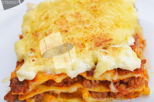 Image of lasagne