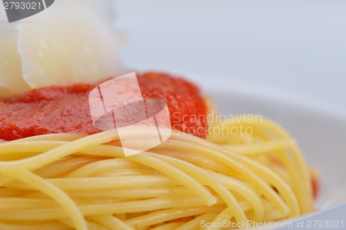 Image of Italian spaghetti