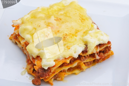 Image of lasagne