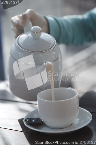 Image of Tea drinking