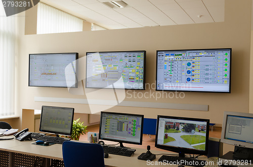 Image of factory control room 