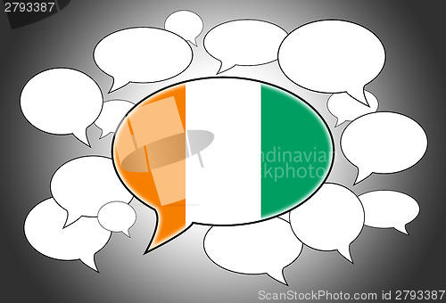 Image of Speech bubbles concept