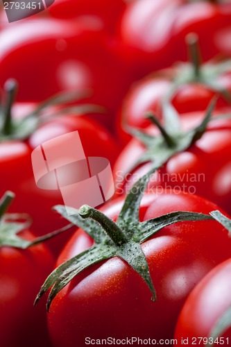 Image of red tomatoes background