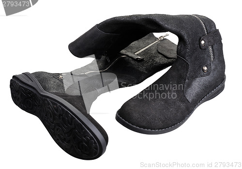 Image of Women boots, isolated