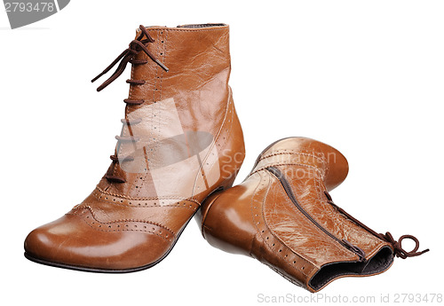 Image of Women boots, isolated