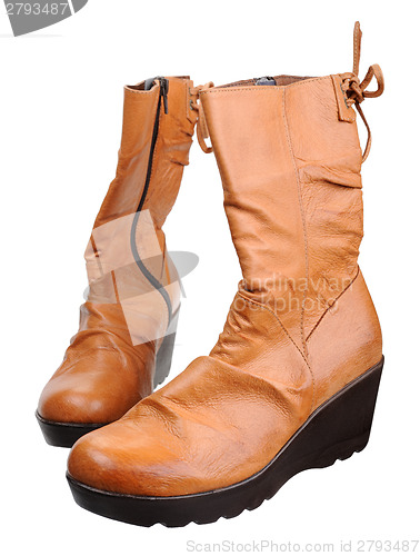 Image of Women boots, isolated
