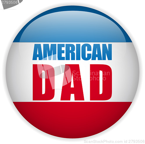 Image of Happy Fathers Day USA American Dad