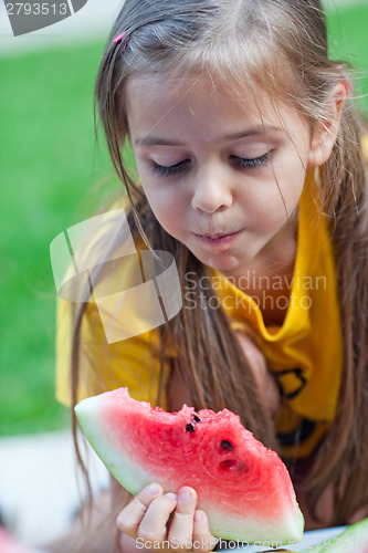 Image of Watermelon girl