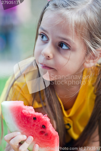 Image of Watermelon girl