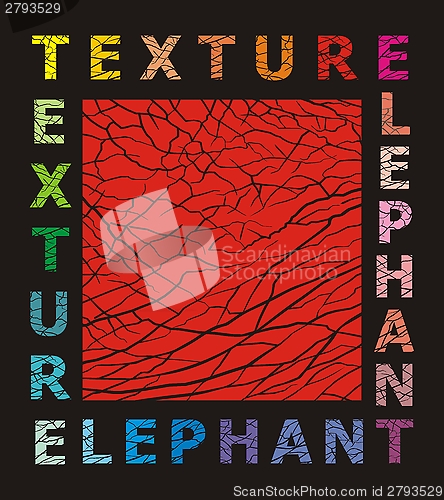 Image of Abstract elephant skin texture