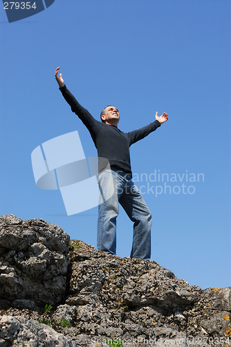 Image of Carefree man