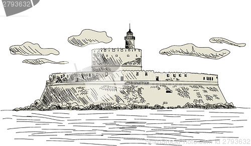 Image of Rhodes ancient fort